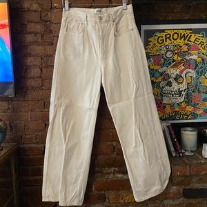 Agolde Ren Cropped Wide Leg Jean